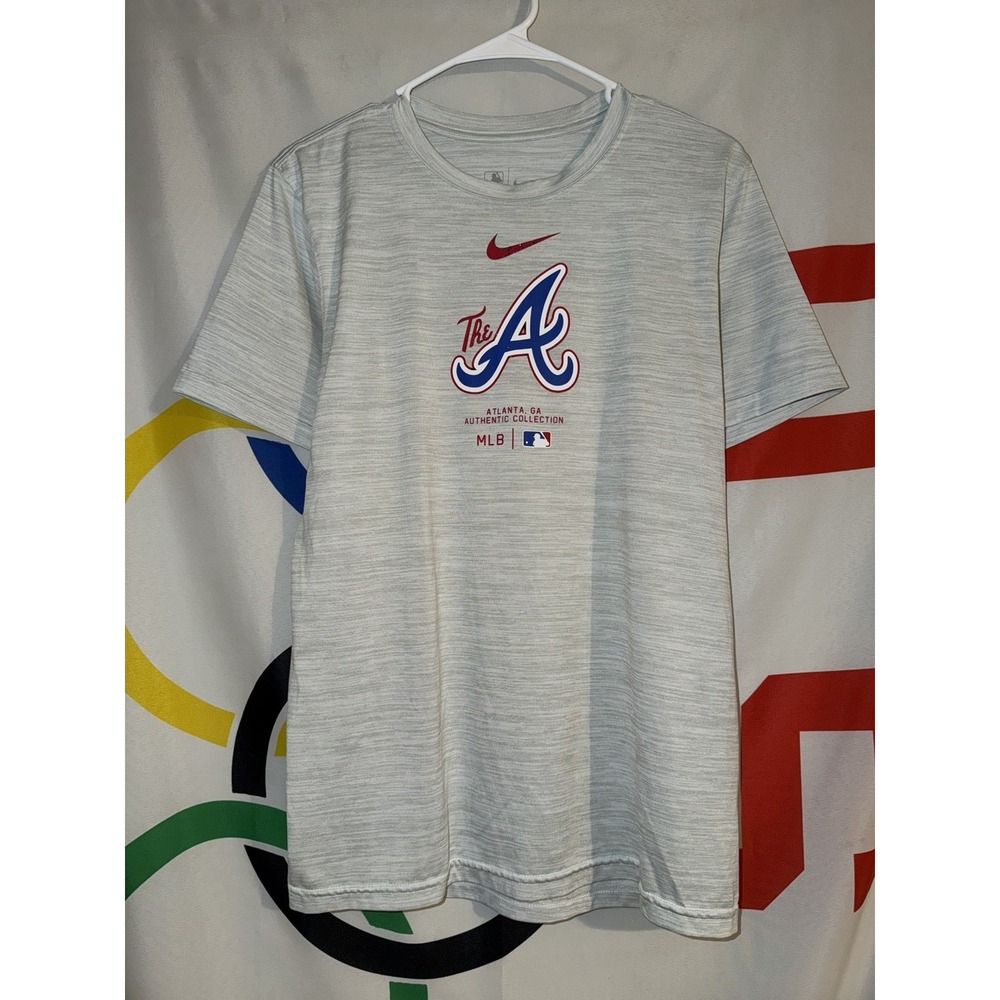 Nike Atlanta Braves T Shirt Small City Edition The A MLB Baseball